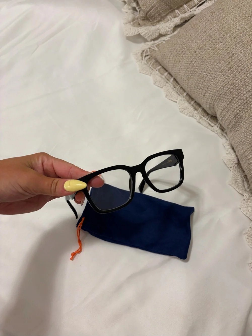 Black Women's Fashion Eyeglasses - Classic Black Frame